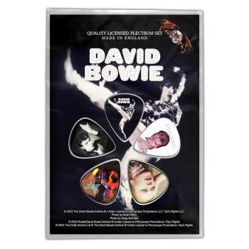 Merce David Bowie: David Bowie Plectrum Pack: The Man Who Sold The World