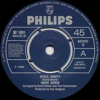 2SP/Set di cofanetti David Bowie: Space Oddity LTD