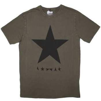 Merch David Bowie: Stone Wash Maglietta Blackstar