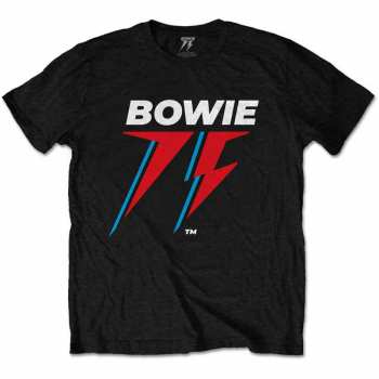 Merch David Bowie: Maglietta 75th Logo David Bowie 