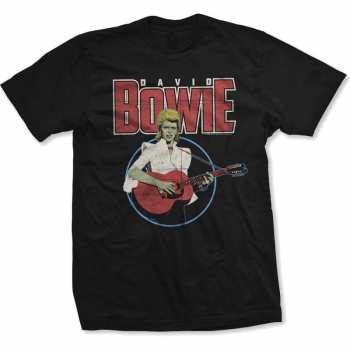 Merce David Bowie: Tričko Acoustic Bootleg  S