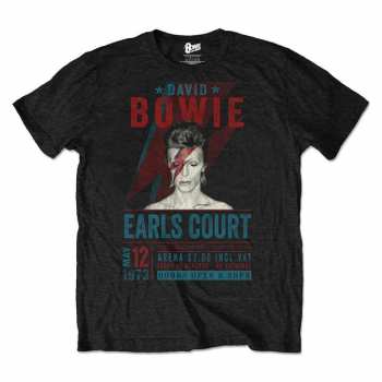 Merch David Bowie: Maglietta Earls Court '73 