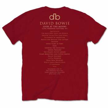 Merce David Bowie: Tričko Pheonix Festival  S