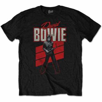 Merch David Bowie: Maglietta Red Sax 