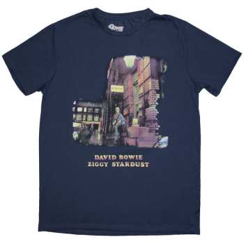Merce David Bowie: David Bowie Unisex T-shirt: Ziggy Stardust (small) S
