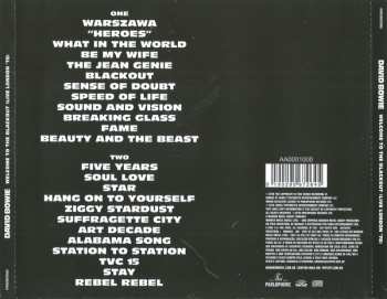 2CD David Bowie: Welcome To The Blackout (Live London '78)