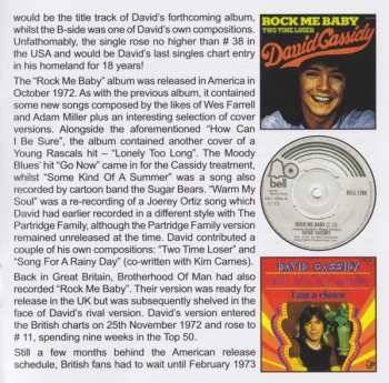 CD David Cassidy: Cherish / Rock Me Baby