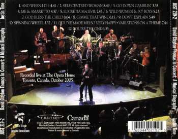 CD David Clayton-Thomas: In Concert: A Musical Biography