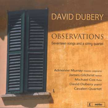 CD David Dubery: Observations