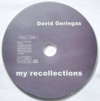 CD David Geringas: My Recollections