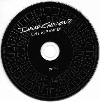 2CD David Gilmour: Live At Pompeii DIGI