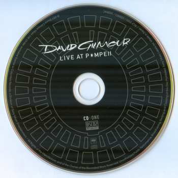 2CD David Gilmour: Live At Pompeii LTD