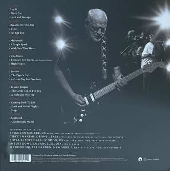4LP/Set di cofanetti David Gilmour: The Luck And Strange Concerts LTD
