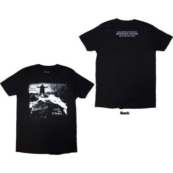 Merce David Gilmour: David Gilmour Unisex T-shirt: Luck & Strange Album Brighton (black) (back Print & Ex-tour) (small) S