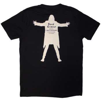 Merce David Gilmour: David Gilmour Unisex T-shirt: Luck & Strange Fortuna E Strano (black) (back Print & Ex-tour) (large) L