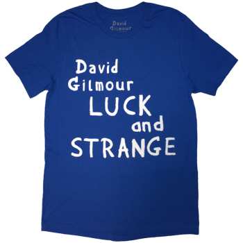 Merch David Gilmour: Maglietta Luck & Strange Logo David Gilmour