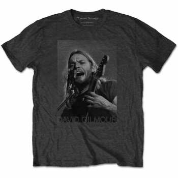 Merch David Gilmour: Maglietta On Microphone Half-tone 
