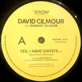 SP David Gilmour: Yes, I Have Ghosts LTD