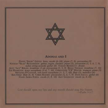 CD David Gould: Adonai In Dub