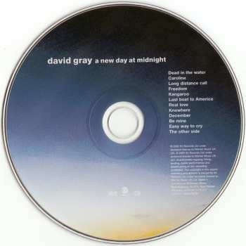 CD David Gray: A New Day At Midnight