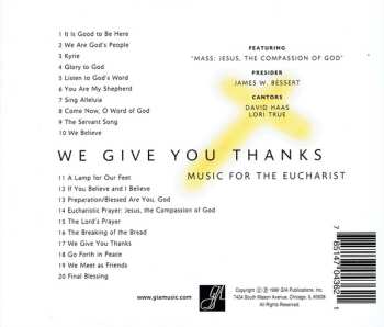 CD David Haas: We Give You Thanks