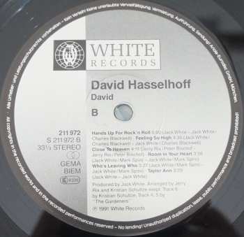 LP David Hasselhoff: David