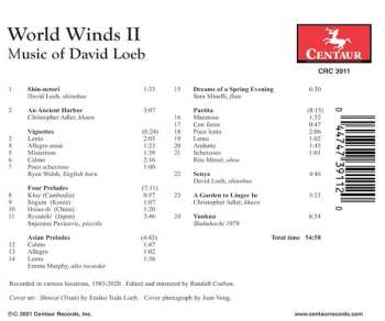 CD David Loeb: World Winds II: Music Of David Loeb