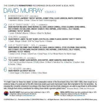 6CD/Set di cofanetti David Murray: The Complete Remastered Recordings on Black Saint & Soul Note Volume 3