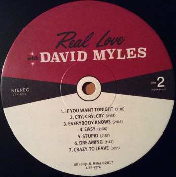 LP David Myles: Real Love