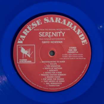 2LP David Newman: Serenity (Original Motion Picture Soundtrack) CLR | DLX