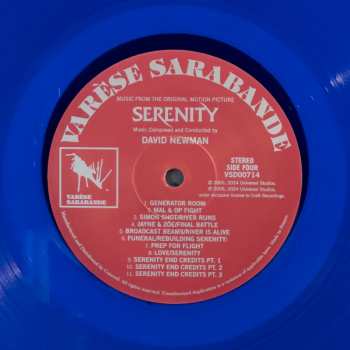 2LP David Newman: Serenity (Original Motion Picture Soundtrack) CLR | DLX