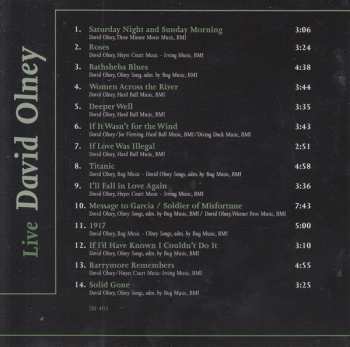 CD David Olney: Women Across The River