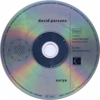 CD David Parsons: Surya
