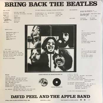 LP David Peel & The Apple Band: Bring Back The Beatles