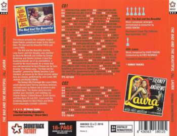 2CD David Raksin: The Bad And The Beautiful / Laura DIGI
