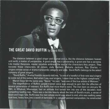 CD David Ruffin: The Ultimate Collection
