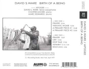 2CD David S. Ware: Birth Of A Being