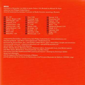 CD David Shea: The Book Of Scenes