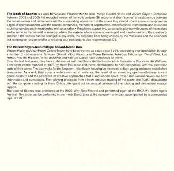 CD David Shea: The Book Of Scenes