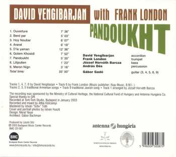 CD Frank London: Pandoukht