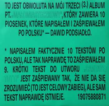 LP Dawid Podsiadło: Małomiasteczkowy CLR