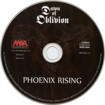 CD Dawn Of Oblivion: Phoenix Rising