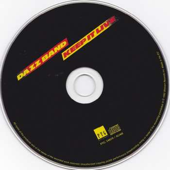CD Dazz Band: Keep It Live