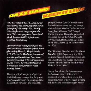 CD Dazz Band: Keep It Live