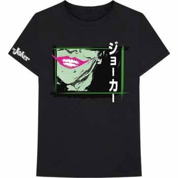Merch Dc Comics: Maglietta Joker Smile Frame Anime 
