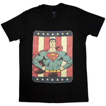 Merch Dc Comics: Maglietta Superman Stripes