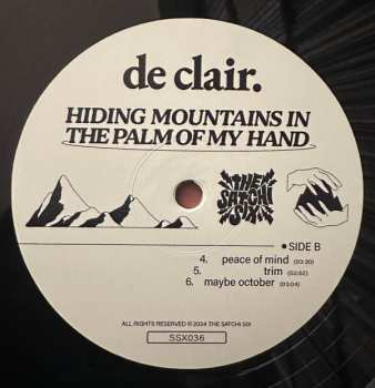 LP De Clair.: Hiding Mountains In The Palm Of My Hand