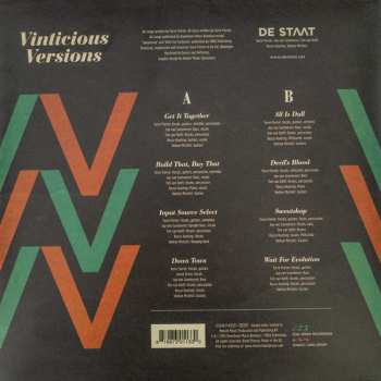 LP De Staat: Vinticious Versions LTD | CLR