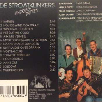 CD De Stroatklinkers: Windkracht Dattien
