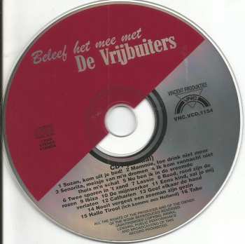 2CD De Vrijbuiters: Beleef Het Mee Met De Vrijbuiters